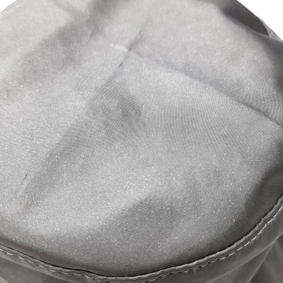 Vintage Y2K Metallic Bucket Hat - 100% Rubber - Early 2000s Statement Piece - Picture 3 of 5